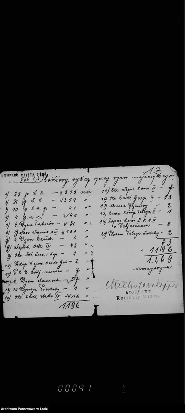 Obraz 17 z jednostki "Zaopatrzenie ludności żydowskiej w produkty świąteczne"