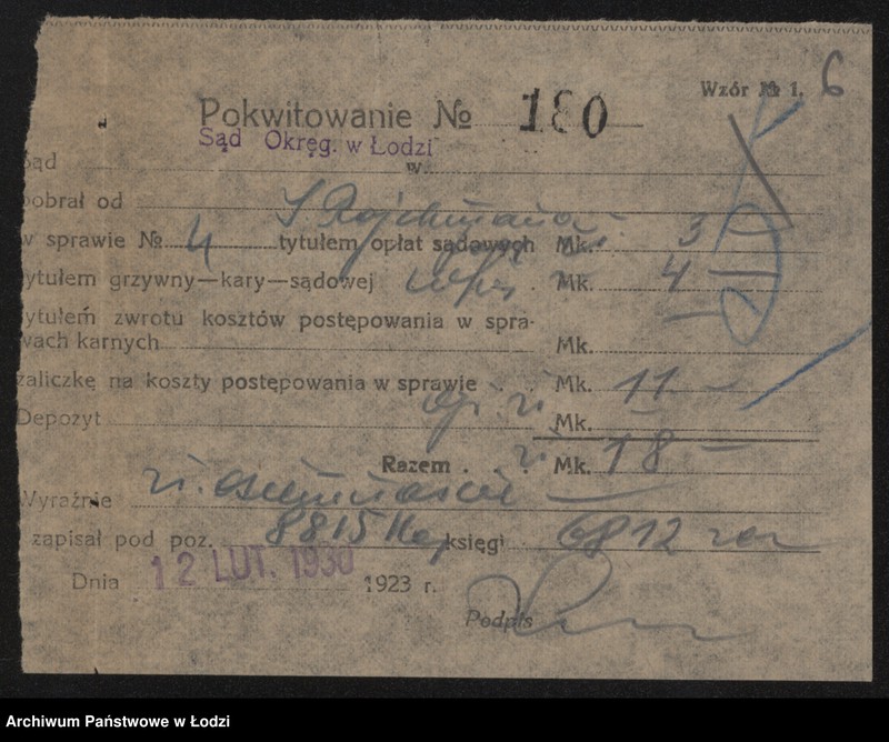 Obraz 8 z jednostki "Icek Rajchman – sprzedaż żelaza"