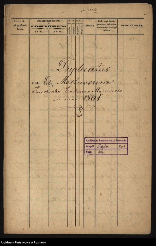 image.from.unit.number "Duplicatus ex libris mortuorum"
