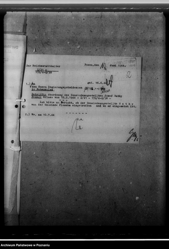 Obraz 6 z jednostki "Gansl, Mathy, Purkhart - urzędnicy"