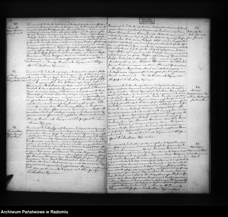 image.from.unit.number "Duplikat aktov o roždenii, brakosočetanii i smerti Glovačevkago prihoda v 1872 godu"