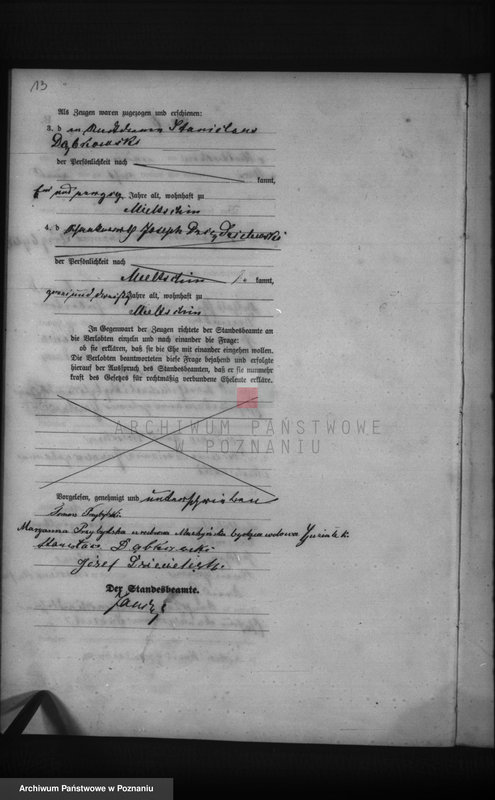 Obraz 16 z jednostki "Księga małżeństw"