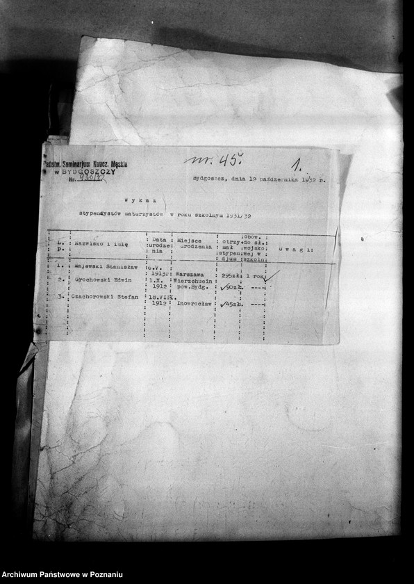 Obraz 4 z jednostki "[Stypendia - przyznawanie uczniom stypendia]"