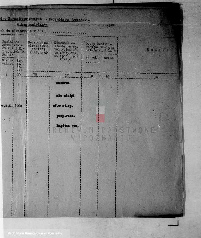 Obraz 6 z jednostki "/Wnioski o odznaczenia/"