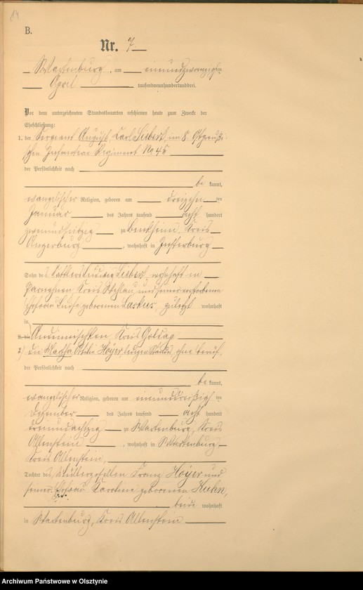 image.from.unit.number "Heiraths-Haupt-Register Nr 1 - 38"