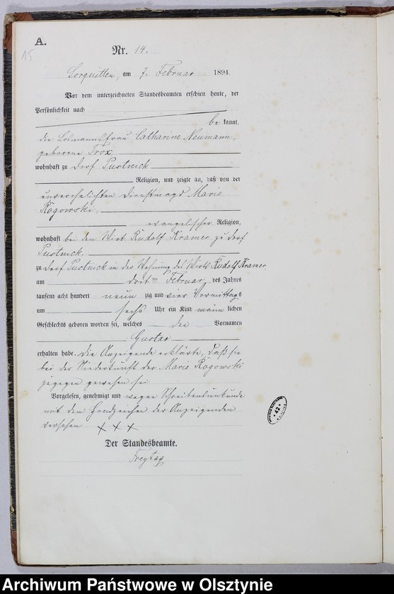 image.from.unit.number "Geburts-Haupt-Register Nr 1 - 121"