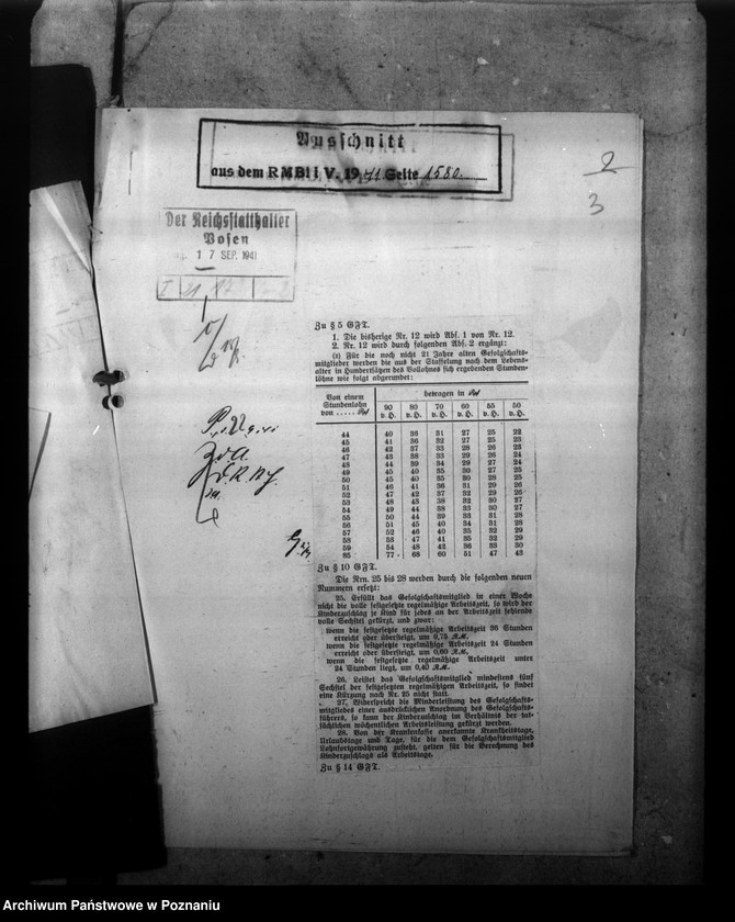 Obraz 7 z jednostki "Besoldungsbestimmungen. Schmutzanlagen. Beschäftigung von Polen."