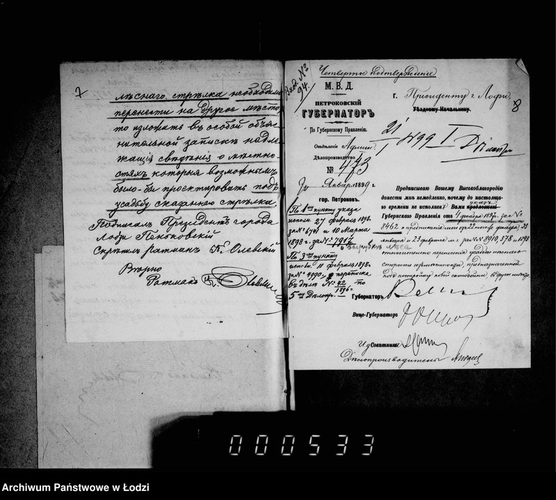 Obraz 9 z jednostki "O perenesenji stroenji s usad´by lesnago strelka daču "Zlote vesele" v daču "Staviska""