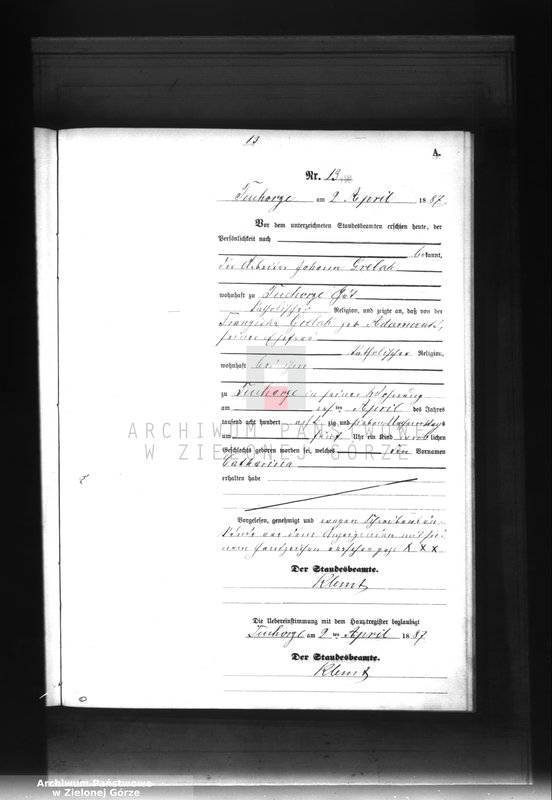 Obraz 18 z jednostki "Geburts-Neben-Register"
