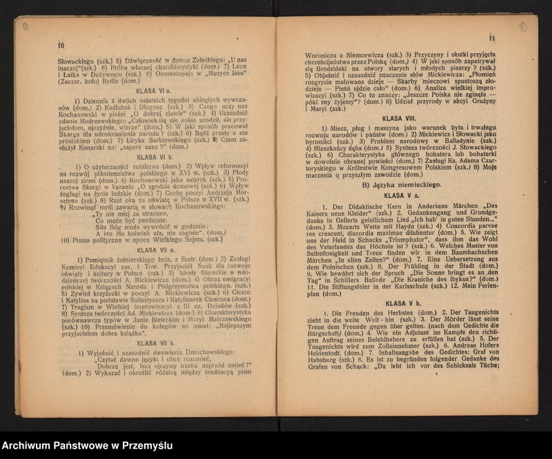 image.from.unit.number "XXXIII Sprawozdanie Dyrekcji c.k. Gimnazjum w Jarosławiu za rok szkolny 1918"