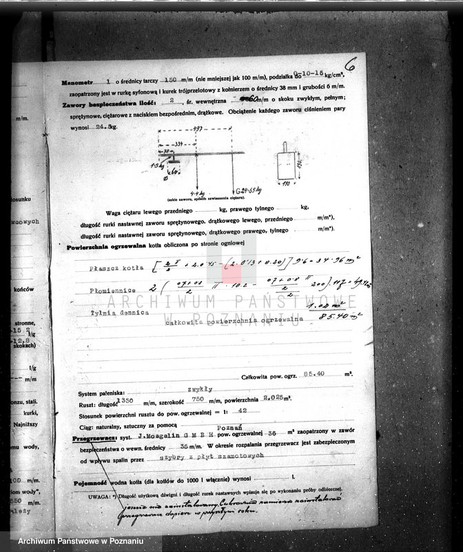 image.from.unit.number "Zjednoczone Cukrownie Witaszyce - Zduny pow. krotoszyński nr woj. kotła 3816"