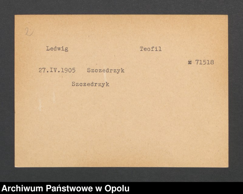 Obraz 4 z jednostki "Grundwerb der polnischen Minderheit Grundstück Kuban, Klausberg"