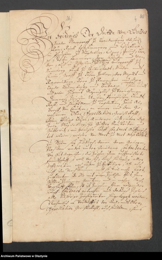 image.from.unit.number "Naukritten und Gatteritz, H. [Haupt] A. [Amt] Brandenburg [Pokarmin]. Acta den Consens zu einem Anlehen von 3000 Thlr. [Thaler]"