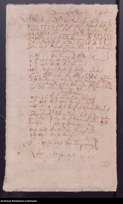 image.from.unit.number "Kobultensche Kirchen Rechnungaller Einnahme und Ausgabe Geld"