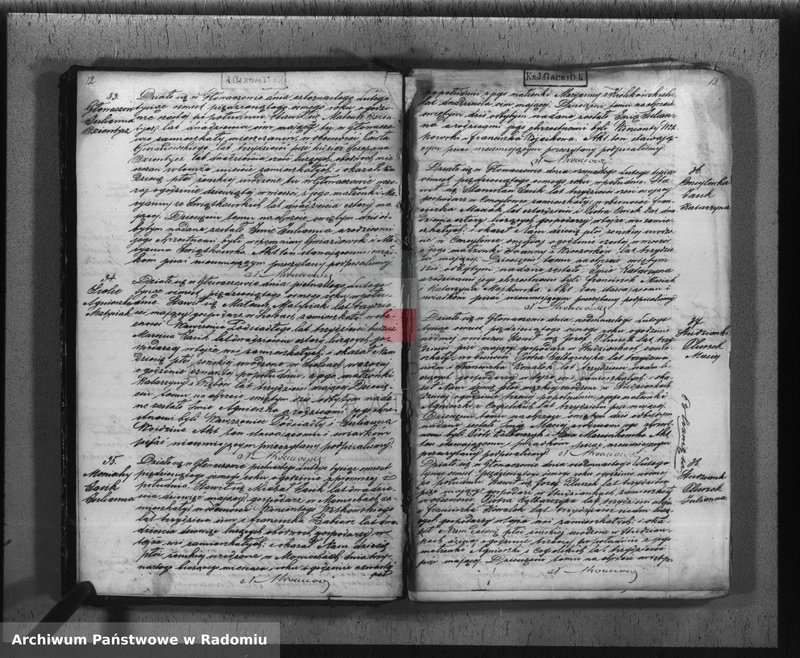 image.from.unit.number "Duplikat aktów religijno cywilnych urodzenia, małżeństw i zejścia w parafii Głowaczów 1858 r."