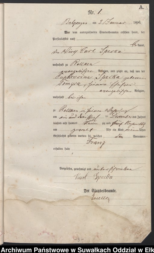 image.from.unit.number "Geburts-Haupt-Register des Königlichen Preussischen Standes-Amtes Belzonzen Kreis Johannisburg Sterbe-Haupt-Register des Königlichen Preussischen Standes-Amtes Belzonzen Kreis Johannisburg"