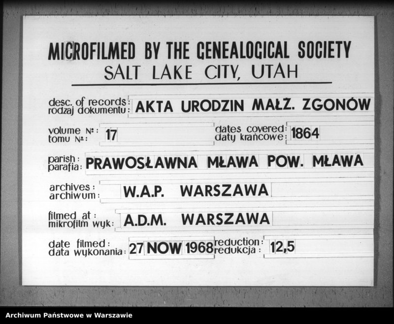 image.from.unit.number "Akta urodzeń, małżeństw i zgonów"