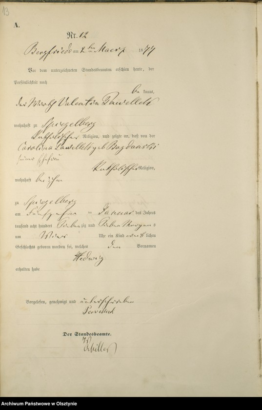 image.from.unit.number "Geburts-Haupt-Register Nr 1 - 75"