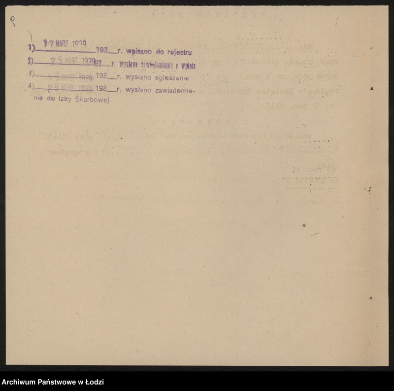 Obraz 11 z jednostki "Moszek Henoch Kutner – drobna sprzedaż towarów bawełnianych"