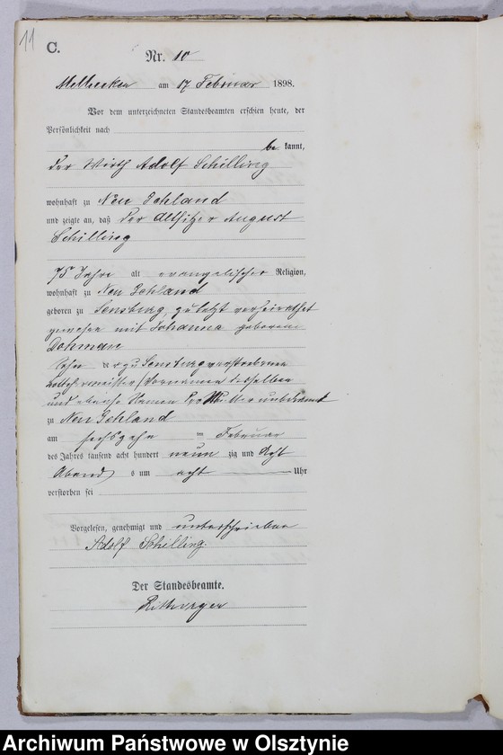 image.from.unit.number "Sterbe-Haupt-Register Nr 1 - 77 i 1 - 76"