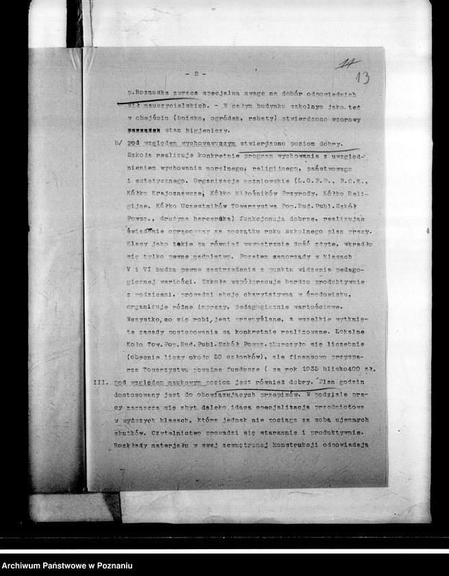 Obraz 16 z jednostki "Prywatna Szkoła Powszechna M. Rozmuskiej pod wezwaniem św. Kazimierza- Poznań"