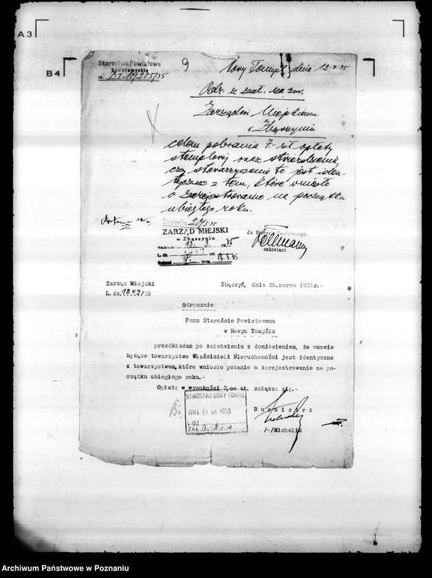 Obraz 13 z jednostki "/Towarzystwo Właścicieli Realności w Zbąszyniu/"