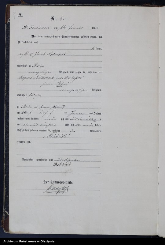 image.from.unit.number "Geburts-Haupt-Register Nr 1 - 151"
