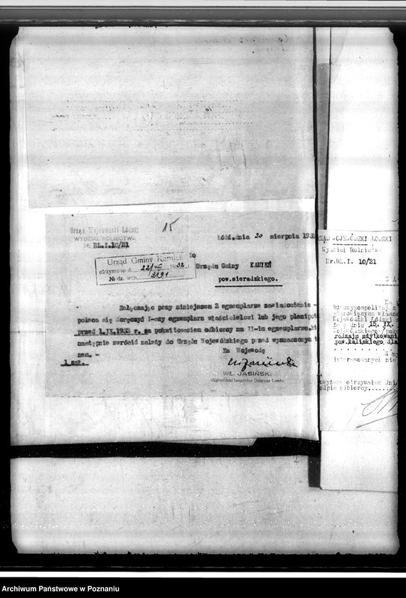 Obraz 19 z jednostki "Majątek Kamień-Cierpiatki powiat kaliski /sprawy leśne/"