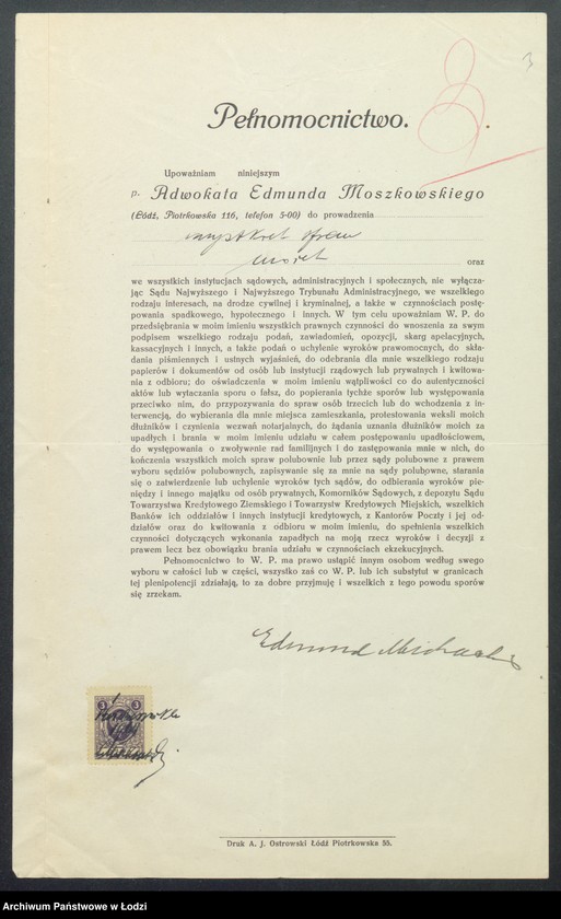 Obraz 5 z jednostki "Edmund Michaelis – farbiarnia i merceryzacja"