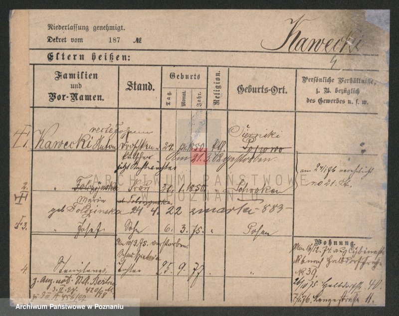 Obraz 4 z jednostki "Kawecki - Kaźmierczak (żonaci)"