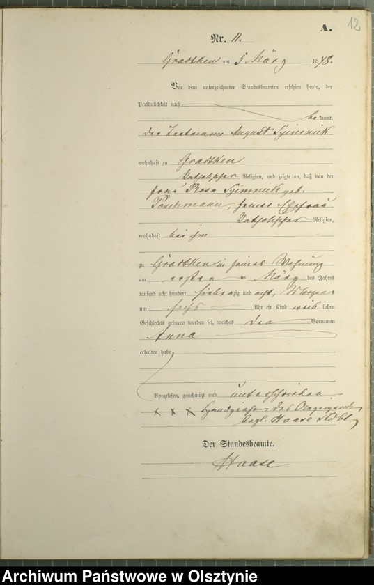 image.from.unit.number "Geburts-Haupt-Register nr 1 - 77"