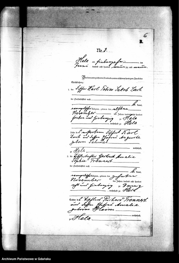 image.from.unit.number "Księga małżeństw"