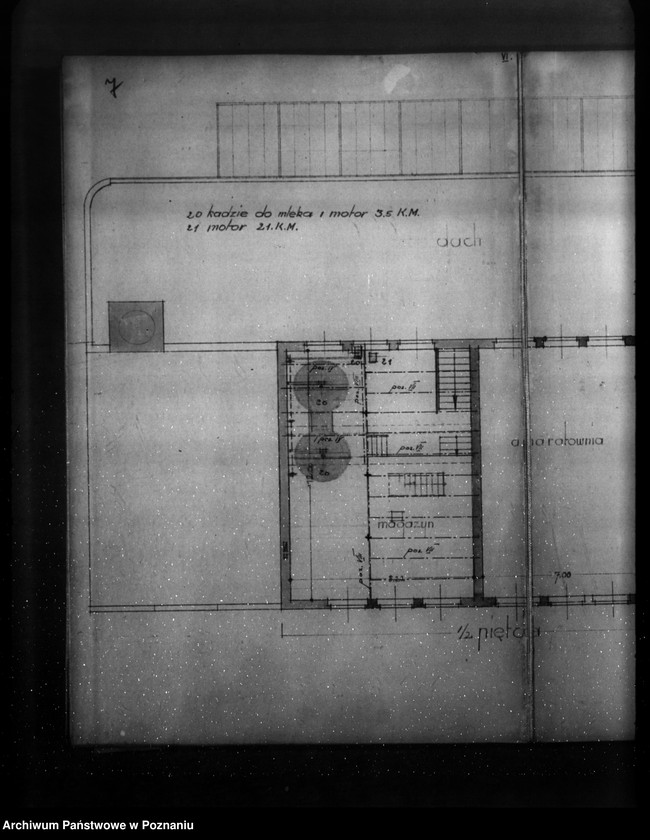 Obraz 11 z jednostki "Projekt przebudowy i dobudowy Mleczarni Bukowskiej w Pawłówku, pow. nowotomyski"