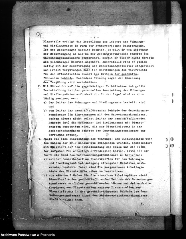 Obraz 11 z jednostki "Organisation und Aufgabenbereich des Wohnungs - und Siedlugsamts"