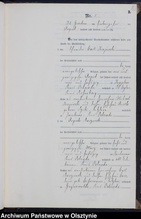 image.from.unit.number "Heiraths-Neben-Register Nr 1 - 11"