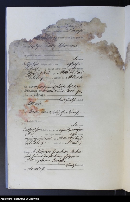 image.from.unit.number "Heirats Neben-Register Nr 1 - [brak możliwości odczytu]"