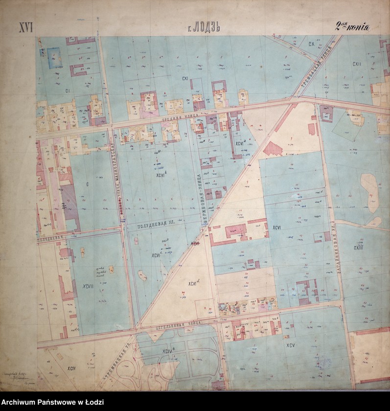 Obraz 18 z jednostki "Plan goroda Lodzi"