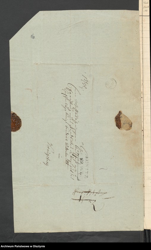 image.from.unit.number "Acta des engern Ausschußes für Errichtung eines Standbildes Sr. [Seiner] Majestät des Königes Friedrich Wilhelm des Dritten. Die Beitrags-Ziechungen in dem landrätlichen Kreise Conitz [Chojnice]"