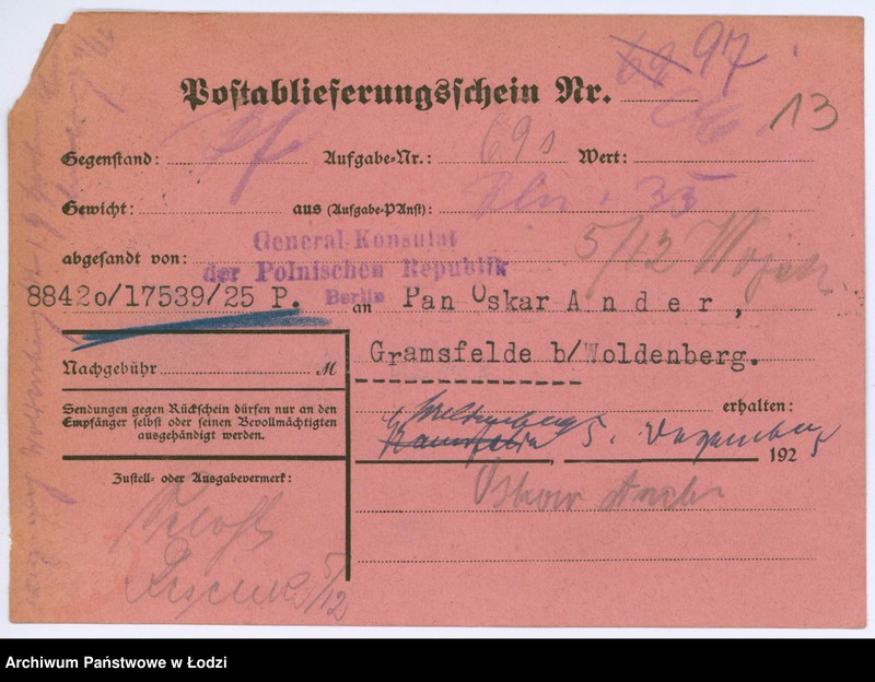 Obraz 16 z jednostki "Pozbawienie obywatelstwa 116-5729, 1-94"