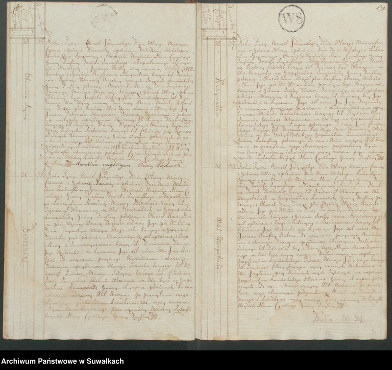 image.from.unit.number "Akta urodzonych gminy puńskiey od 1-go maja 1811do dnia ostatniego grudnia roku tegoż."