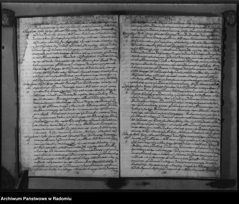 image.from.unit "Akta stanu cywilnego parafii Wierzbica zeyścia na rok 1815"