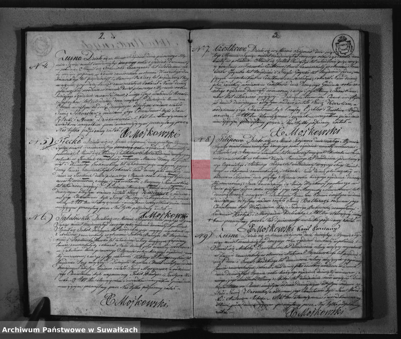 image.from.unit.number "Akta Duplikat zwana Urodzonych, Zaślubionych i Zmarłych Parafii Filipowskiej na rok 1862"