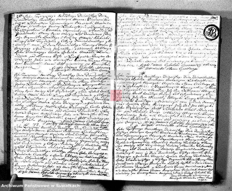 Obraz 15 z jednostki "Akta Umarłych od pierwszego Maia Roku Tysiącznego Osimsetnego Osmego Parafij Liszkowskiey"