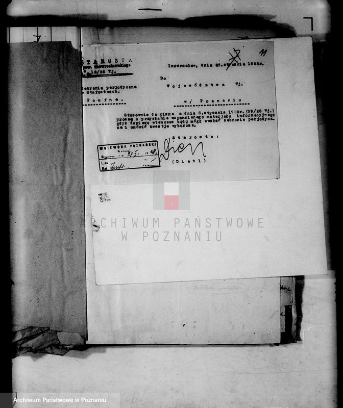 Obraz 15 z jednostki "Zebrania periodyczne powiatowe /protokoły z zebrań kierowników władz i urzędów niezespolonych z terenu poszczególnych powiatów omawiające ogólną sytuację polityczną i społeczno-gospodarczą"