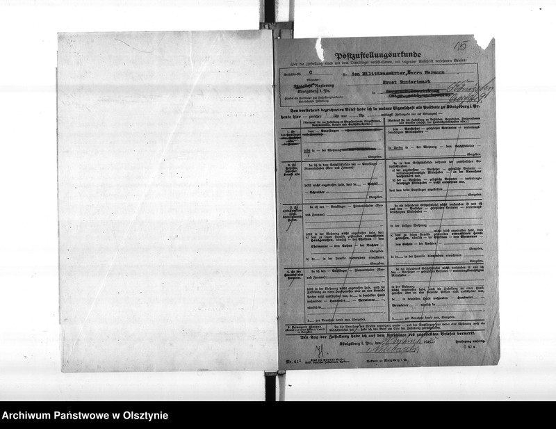 image.from.unit.number "Personal-Akten für den Regierungs-Büro-Diätar Hundertmark [Hermann]"