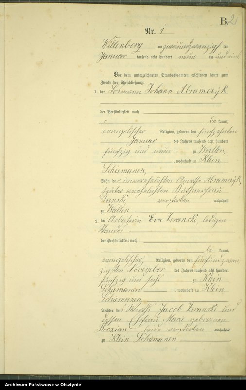 image.from.unit.number "Heiraths-Neben-Register Nr 1 - 57"