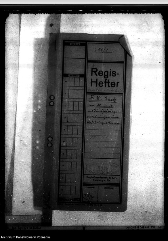 Obraz 4 z jednostki "Gesetz vom 30. 3. 36. mit Durchführungsverordnungen und Ausführungserlassen"