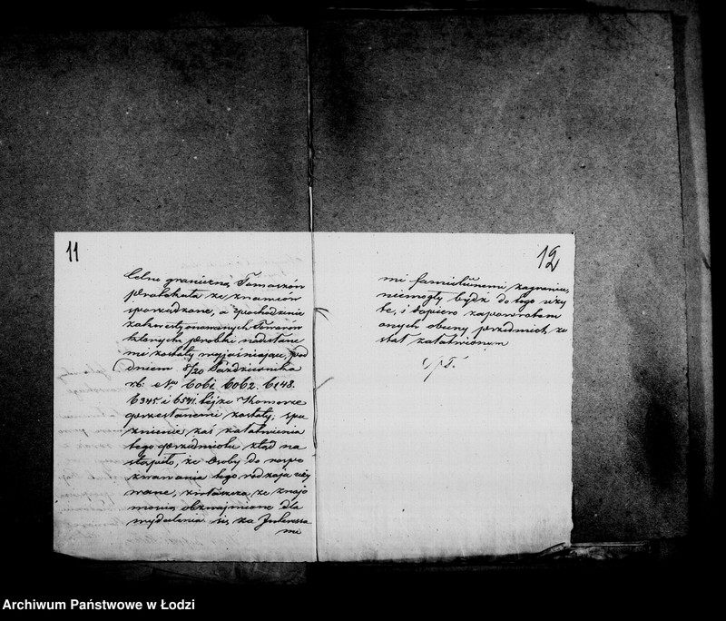 Obraz 13 z jednostki "Akta w przedmiocie defraudacji skarbowych"