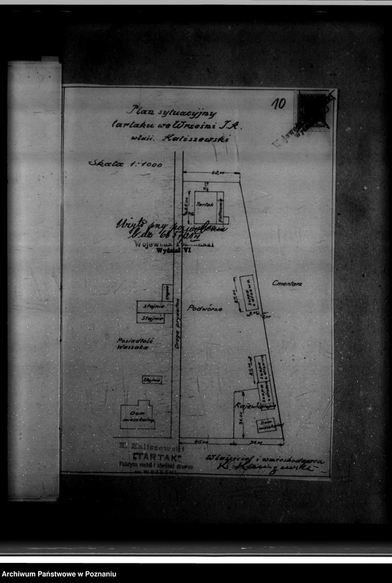 Obraz 14 z jednostki "Tartak parowy Kaliszewskiego we Wrześni nr woj. 6167"