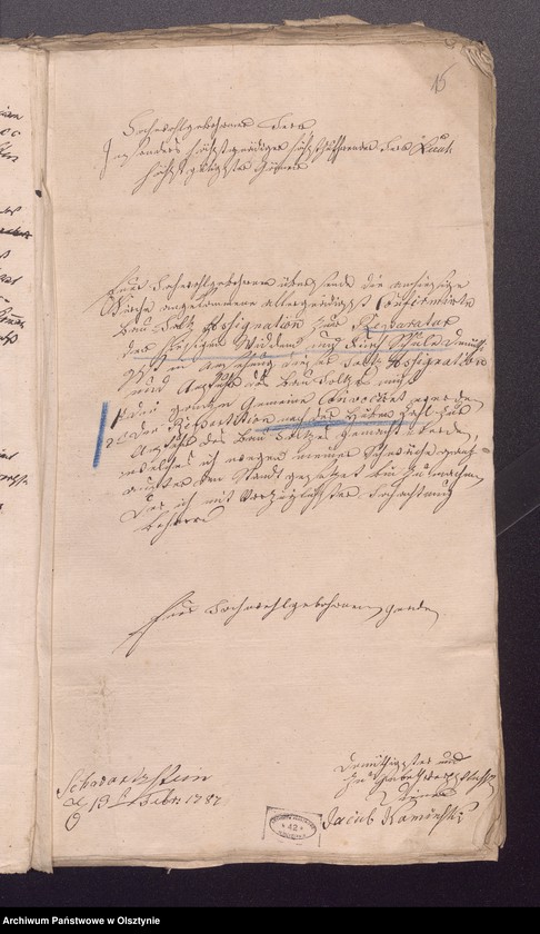 image.from.unit.number "Reparaturbau der Pfarr Wittwen und Schule zu Schwarzstein"